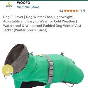 Woofo Dog Winter Coat